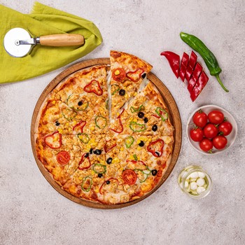Barbekü Soslu Tavuklu Pizza